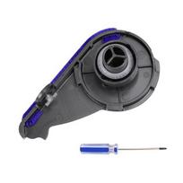 ABBY-Soft Roller Brush Velvet Suction Head Bar End Cap Side Cover Replacement For Dyson V6 V7 V8V10 V11 V15 Vacuum Cleaner