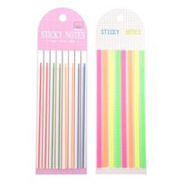 ABBY-Mahjong Finder Notes 1280 Pcs Highlighter Line Writable Sticky Strips Tape Reader Assistant Mah Jong Card Rule Marker įvairiaspalvis