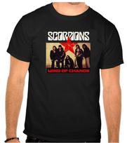 Scorpions Rock Music Logo Black Unisex T-Shirt M