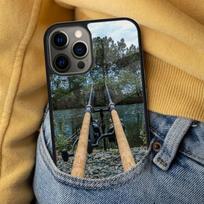 Carp Fish Fishing Rod Soft Phone Case for iPhone 17 Air 16e Pro max 15 Pro 13 14 Plus 11 12 MagSafe Magnetic Coque iPhone 12or12pro