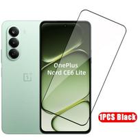 4-1Pcs Glass For Oneplus Nord CE 6 Lite Full Cover Tempered Glass Oneplus Nord CE 6 Lite Screen Protector Protective Phone Film OnePlus Nord CE6Lite