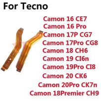 30PCS For Tecno Camon 18 Premier CH9 Motherboard Main Board Connector USB Board LCD Flex Cable Repair Parts Camon18 Premier CH9