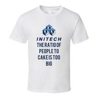 Office Space Initech The Ratio Of People To Cake Is Too Big T Shirt S įvairiaspalvis