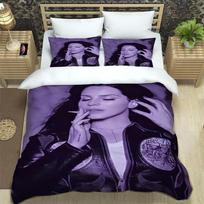 Cartoon Duvet Cover Pillowcase Lana Del Rey Bedding Set Lizzy Grant Adult Boys Girls Bedroom Decoration Single Double Size 135x200cm