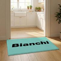 Luxury B-Bianchi Logo Floor Mat Flannel Door Mat Non-Slip Bedroom Living Room Home Decor 40x60cm
