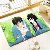 Classic comics K-Kimi Ni TodokeS Floor Mat Bedroom Living Room Flannel Door Mat Non-Slip Home Decor 40x60cm