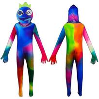Mike Mike Rainbow Friends Costume Kids Boys Blue Monster Wiki Cosplay Horror Game Halloween Jumpsuit Canival Birthday Party Costume J 110