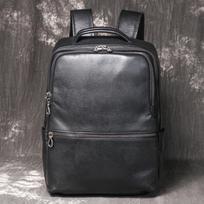 Men'S Genuine Leather Wearing Trolley Case Travel Bag Large Capacity Cowhide Computer Backpack Business Trip Backpack juoda