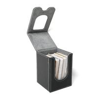 Fashion PU Leather Card Deck Box Flannel Collection Game MTG Trading Card Holder Window Collection Box Women Men pilka