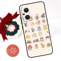 Cartoon Rabbit Bunny Funda For OPPO Reno 14 F 13 12 11 10 Pro 11F 12F 13F 7 8 Lite OPPO Find X9 X5 X6 X8 Pro Case OPPO Reno13 Pro
