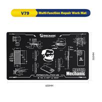 MECHANIC V77 V78 Multifunction Repair Heat Insulation Pad for Cell Phone Tablet Welding Repair 28-inch Soft Soldering Repair Mat