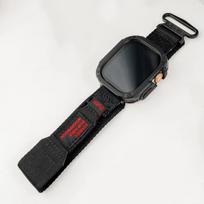 Nylon Strap+Case for Apple Watch Ultra Band 42 46mm 49mm 44mm 41mm 45mm 40mm Tactical Sports Bracelet for Iwatch Series 10 9 8 7 49mm