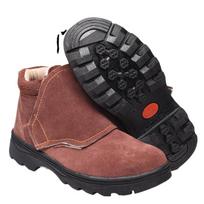Welder Shoes Men's Anti-smashing Protective Shoes Wear-resistant and Anti-smashing Work Safety Labor Insurance Shoes 35