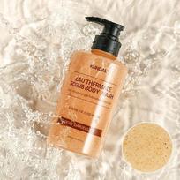 [KUNDAL] Eau Thermale Scrub Body Wash 500ml Cozy Darjeeling