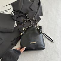 New popular women's niche messenger bag versatile matte suede small bag commuter tote bag