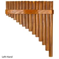 15 vamzdelių G tonas reguliuojamas natūralus bambuko fleita kinų liaudies muzikos instrumentas, Pan Flute Wind Left hand