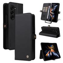 Magnetinis atverčiamas dėklas-piniginė, skirtas Samsung Galaxy Z Fold 7 6 | Itin plonas dizainas, prabangus dėklas, skirtas Samsung Galaxy Z Fold 5 4 3 Galaxy Z Fold6