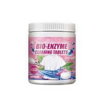 Effervescent Stain Remover Tablets, Bio Enzyme Exploding Stain Remover One Size rožinė