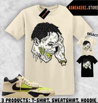 Tee Shirt Jumpman Jack Travis Scott Bright Cactus Match Sneaker Zombie T-Shirt Unisex T-Shirt L