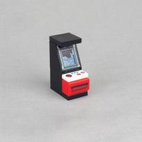 MOC 1PCS Mini Arcade Games Console Building Blocks Set Space Display Screen Works For Children Present featuring Figures Bricks DO-IT-
