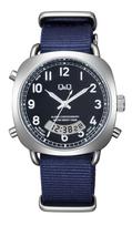 5 ATM Water Blue [Citizen Q&Q] Watch, Q&Q, Resistant, Analog-Digital, A38A-002PK, mėlyna