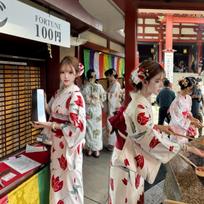 Women's Japanese Kimono and Yukata Dress for Formal Photography One Size