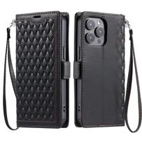 Purse Flip Leather Phone Case for iPhone 17 16 Pro Max 15 16E 14 13 12 11 XS XR SE 2026 8 7  Plus Wrist Strap Wallet Cover Etui iPhone 8 Plus juoda