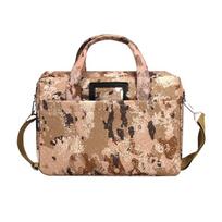 Yilan Camouflage Laptop Briefcase Messenger Bag