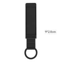 Universal Back-Mounted Mobile Phone Finger Ring Holder Stands Straps Collapsible Cellphone Kickstand with Metal Lanyard Ring
