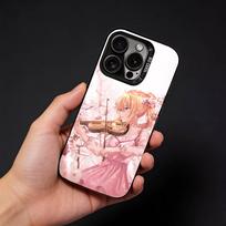 Amine Your Lie In A-Aprils Phone Case For iPhone17, 16,15,14,13,12 Pro Max Black Candy Matte Shockproof Cover iPhone17PRO