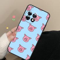 Cute Pink Pig Cover For OnePlus Nord CE 4 2 3 Lite N20 N30 9 10 Pro 8T 9RT 10T 10R 12R 13R 11 12 13 Case OnePlus 9R