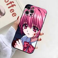 Comic E-Elfen Lied Phone Case For IPhone 17 Pro Max 16 15 14 Pro Max 13 11 X Xs Xr 8 7Plus Silicone Cover iPhone 13 Pro Max