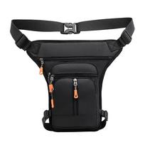 Suitable for both men and women, motorcycle leg side crossbody bag, tactical rider riding bag, waist bag juoda