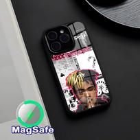 Rapper X-XXX-TENTACIONS Phone Case Magnetic Glass Case For IPhone 17 Pro Max 16 15 14 13 11 Pro Max Plus Phone Case iPhone 12 Pro Max