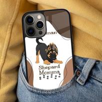 Cartoon German Shepherd Dog Soft Phone Case for iPhone 17 Air 16e Pro max 15 Pro 13 14 Plus 11 12 MagSafe Magnetic Coque iPhone 15pro