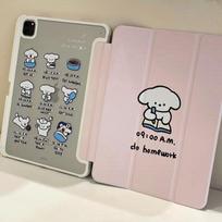 Smart Cover with Pencil Holder for IPad 10th Gen Case 2022  Pro 11 2nd 3rd 4th IPad Mini6 8.3 Air6 5 4 10.9 Air 2/3 10.5 Puppy ipad mini6 8.3