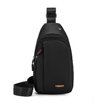 Men's Waterproof Crossbody Bag Durable Nyl Chest Sling Pack with Multiple Compartments for Smartphe Tablet Accessories juoda
