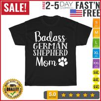 German Shepherd mom Funny Cute Dog owners gift Vintage T Shirt Mens Womens Tees Top Men Women Kid NEW XL