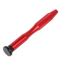 1pc Hex Screwdriver Handle Precision 4mm Aluminum Alloy Hex Screwdriver Bit Holder Quick-release Phone Repairs Hand Tools raudona