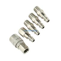 A5YD Steel Quick Coupler For Air Compressors Pneumatic Tool Leakproof Seal CN