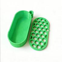 Soil-Free Green Onion Regrow Kit Built-in Water Reservoir Plant Nursery Pots  Indoor Gardening žalia