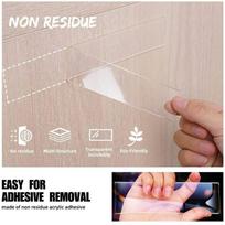 Premium-5PCS 5M Nano Tape Super Strong Double-Sided Adhesive Tape Transparent Reusable Waterproof Tapes Heat Resistance