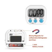 Premium-4Pcs Kitchen Timer , Magnetic Digital Timers Loud Alarm Kitchen Timers For Upgrade Classroom Timer For Kids