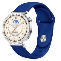 18mm 22mm Silicone Strap For Huawei Watch GT5-4 41mm GT5 Pro 42mm Sports Bracelet Wristband For Huawei Watch GT5/5 Pro 46mm Band Huawei GT4 41mm karališkos mėlynos spalvos