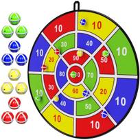 29  Kids Dart Board with Sticky Balls Large IndoorOutdoor Fun Party Game Toy for Boys Birthday Play