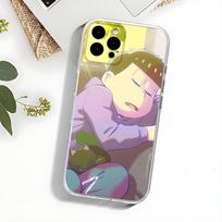 Comics O-Osomatsu S-San Phone Case For iPhone 17,16,15,14,13,12,11 Pro,Max,Plus,X,XS,XR,SE4,E Mini Transparent Soft Cover iPhone15