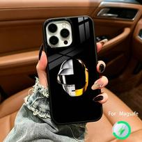 Music D-Daft Punk For IPhone17 16 15 14 13 12 11 Plus Pro Max Plus Wireless Charger Phone Case iPhone17Air
