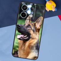 German Shepherd Dog Case For Xiaomi Redmi Note 13 12 11 10 9 8 Pro 12S 11S 10S 9S 10A 9C 10C 12C 13C Back Cover Redmi Note 11 Pro