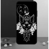 Witches Cat Moon Cover For OnePlus Nord 4 CE 2 3 Lite N20 N30 9 10 Pro 8T 9RT 10T 11 OnePlus 12 13 R Case OnePlus 13
