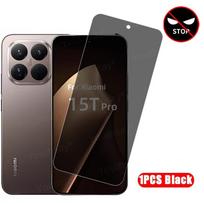 For Xiaomi 15T Privacy Screen Protector Tempered Glass Anti-spy Glass Mi 15T Protective Phone Anti Peeping Film Xiaomi 15T Pro xiaomi 15T Pro